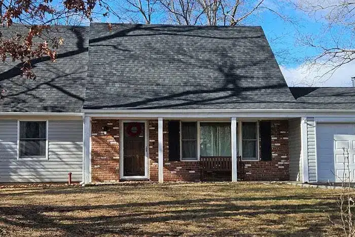 Asphalt shingle roof on a Suffolk County home in Sayville, NY
