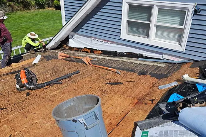 Residential roof repair services